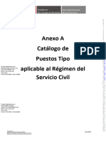 Anexo 1 Catalogo de Puestos Tipo Aplicable Al Regimen Del Servicio Civil Firmado