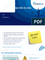 HSE Onsite Guidelines
