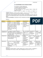 Enfoques y Metodologías en Las Ciencias Sociales