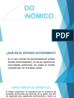 Presentación - ESTADO AUTONÓMICO 