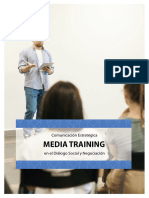 Comunicación Estratégica en El Diálogo Social y Negociación (Media Training)