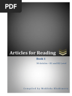 Reading Articles - Book 1 (@MultiLevelTop)