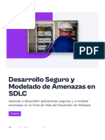 Desarrollo Seguro y Modelado de Amenazas en SDLC