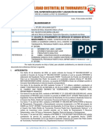 Informe #012-2023-Wel-Oeselo-Godur-Mdt-Pi Se Solicita El Requerimiento de Servicios de Baranda Metalica Según Diseño