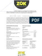 Datasheet Zok 27 Spanish