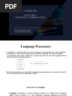 Lecture 1 - Ch1. Introduction To Compiler