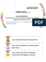 Indices Mixed Demonstration