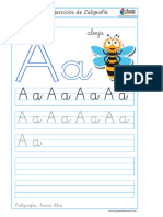Cuaderno de Caligrafía Para Imprimir PDF