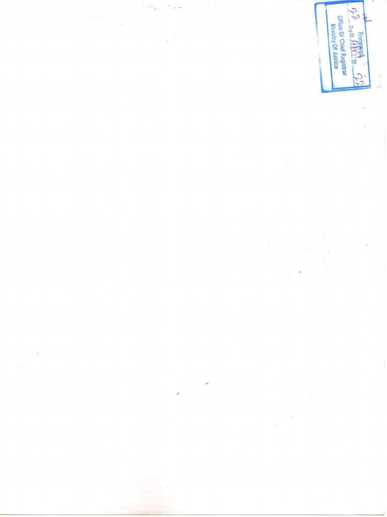 Certificate of Incorporation Backside | PDF