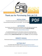 Cab-Lab 3 - Read Me - Manual