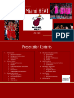 2018-19 Miami Heat Marketing Plan