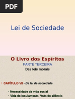 Palestra Lei de Sociedade + Lei de Justiça, Amor e Caridade