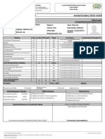 Bulletin de Notes Des Élèves 11 58 52