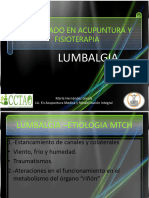 TX de Lumbalgia Con Acupuntura