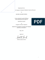 Interpreting Power Powerful SND Powerless Language in Interpreter Mediated Courtroom Discourse