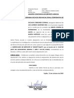 Adjunta Constancia de Deposito Judicial (65 - 2023) - Luis Martinez