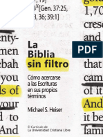 La Biblia Sin Filtro (Michael S. Heiser, 2017)