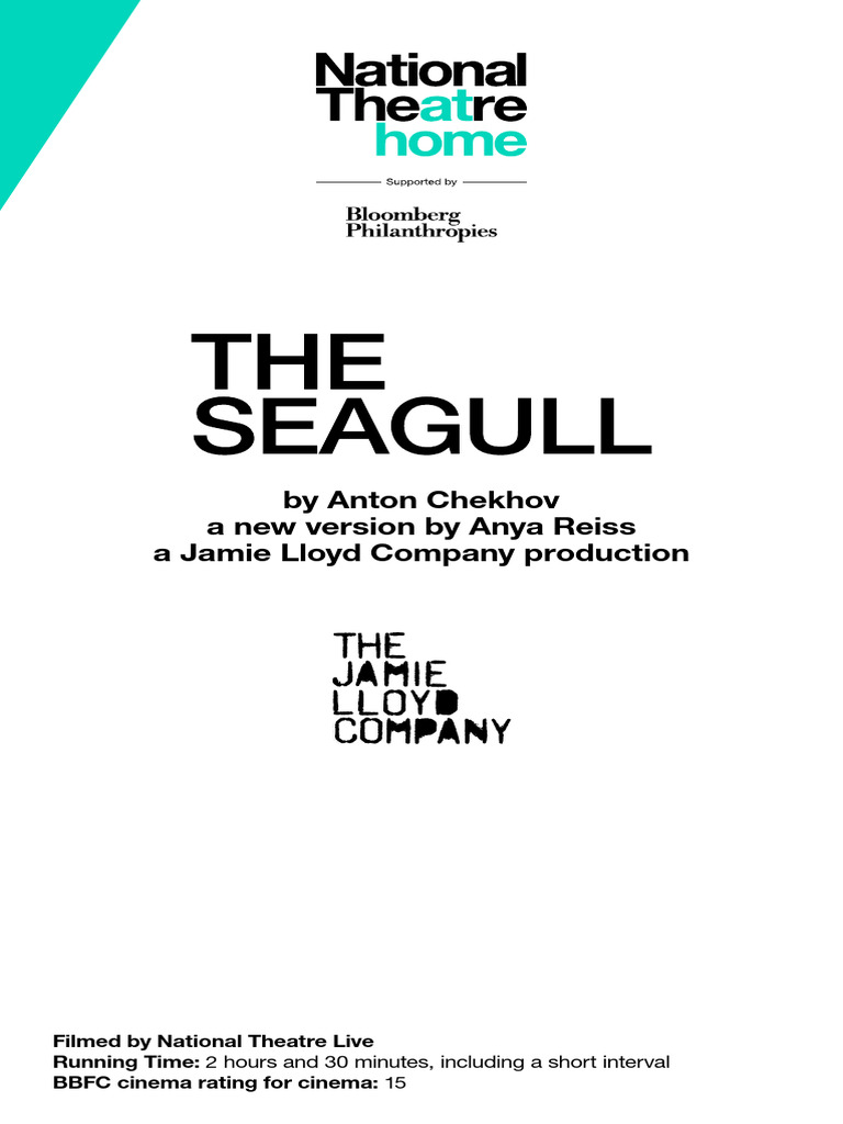 Jamie Lloyd's The Seagull at NT Live | PDF | Theatre