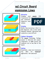 Printed Circuit Board Transmission Lines