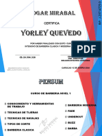 Yorley Quevedo (Barberia)