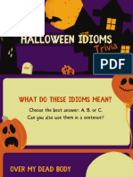 Halloween Idioms