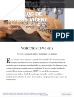 Voicings II-V-I (#1) - El Blog de Carlos Vicent