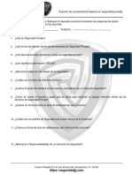 Examen Basico de Seguridad Privada