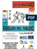 Poster II Master Copa de Gran Canaria 2011