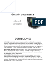 Gestión Documental Concept