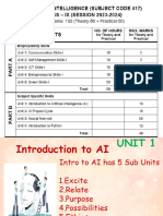 Grade 9 AI QP Pattern and Unit 1 - Into To AI