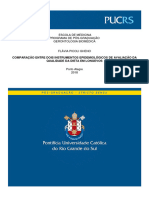 Comparação Entre Dois Instrumentos Epidemiológicos de Avaliação Da Qualidade Da Dieta em Longevos