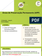 Áreas de Preservação Permanente (APP) : Biologia