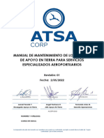 SEA-MA-01.01 Manual de Mantenimiento de Los Equipos de Apoyo en Tierra para Servicios Especializados Aeroportuarios