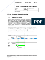 SAM4020 Quiet Solenoid Mode