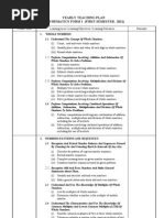 Grade 7 Mathematics Teaching Plan 2025 | PDF | Shape | Area