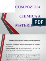 CURS 1. Compozitia Chimica A Materiei Vii