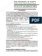 Cas 057 - Especialista II - Presupuesto y Finanzas - Unidad de Presupuesto