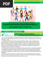 História Do Serviço Social Resumida Nos Principais Fatos Históricos