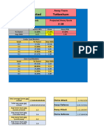 Premier League Projection Example