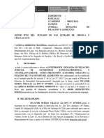 Demanda de Filiacion y Alimentos - Estefani Edith Inga Huayta