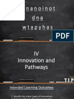 WEEK 4 - Innovation and Pathways