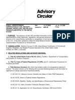 Subject: Airworthiness Certification of Civil Aircraft, Engines, Propellers, and Related Products Imported To The United States