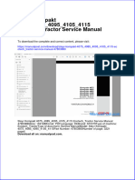 Steyr Kompakt 4075 - 4085 - 4095 - 4105 - 4115 Ecotech - Tractor Service Manual 47803880