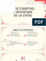 DENG XIAOPING - L'OUVERTURE DE LA CHINE Diapo