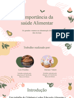 Educação Alimentar - Lara Punilhas e Mariana Valente