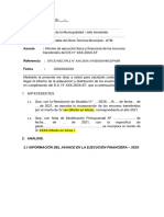 Anexo 11 Modelo de Informe de Reporte Trimestral de Las Meta2023