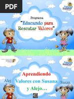 Presentacion Rescatando Valores