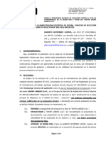 Recurso de Apelación Contra El Acto de Otorgamiento de La Buena Pro - Alberto Gutiérrez Loayza