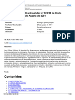 Sentencia de Constitucionalidad N 82504 de Corte Constitucio