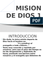 La Mision de Dios 1